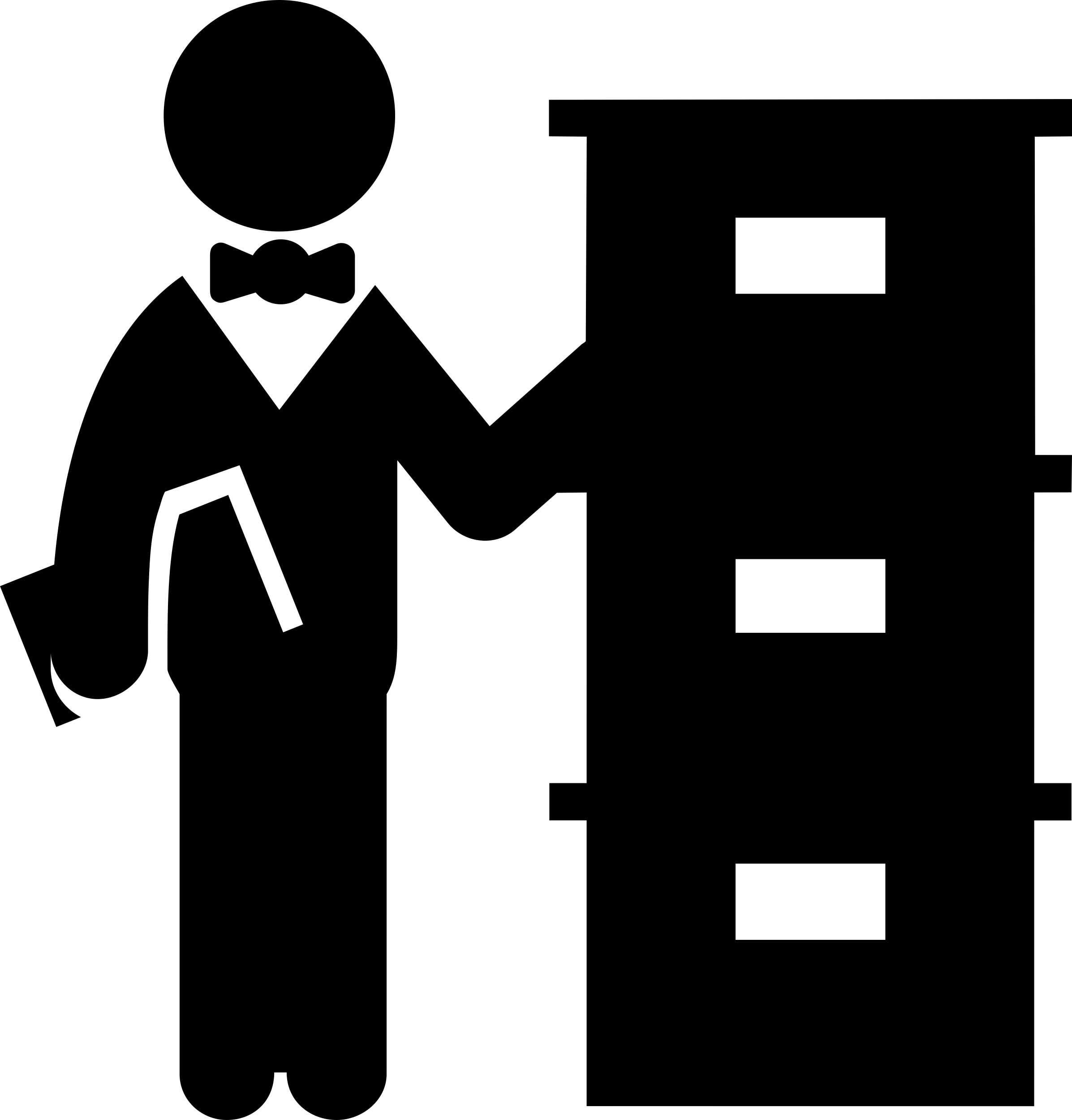 Administration Job With Archive Sticker Outline Svg File Free Vectors